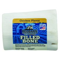 Redbarn Filled Dog Bones Natural Long-Lasting Dental Treats Chicken, RBN40306, 3.5 OZ