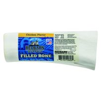 Redbarn Filled Dog Bones Natural Long-Lasting Dental Treats Large Chicken, RBN406067, 8 OZ