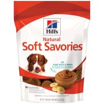 Hill's Natural Soft Savories With Peanut Butter & Banana Dog Treats, 3360, 8 OZ Bag