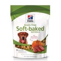 Hill's Grain Free Soft-baked Naturals With Duck & Pumpkin Dog Treats, 2450, 8 OZ Bag