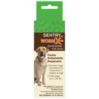 SENTRY® WormX Canine Anthelmintic Suspension Liquid Wormer Dog, 17500, 2 OZ
