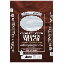 Natures Magic Color Enhanced Brown Mulch, NMFBRM2CF-PI, 2 CU FT