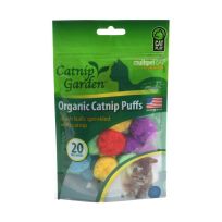 Multipet Catnip Garden Organic Catnip Puffs, 20560