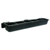 Little Giant Hook Over Goat Trough, HF9BLACK, 9 Quart