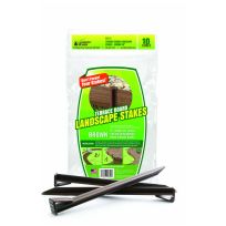 Master Mark Terrace Board Landscape Stakes 10-Pack, 99310, Brown