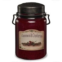 McCALL'S CANDLES Classic Jar Candle - Cinnamon & Cranberries Scent, JCR-26