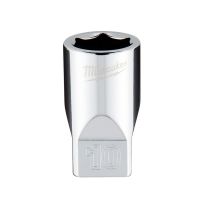 Milwaukee Tool 6-Point 1/4 IN Drive Socket, 45-34-9036, 10 mm