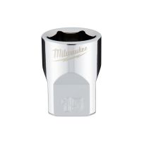 Milwaukee Tool 6-Point 3/8 IN Drive Socket, 45-34-9085, 15 mm