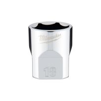 Milwaukee Tool 6-Point 3/8 IN Drive Socket, 45-34-9088, 18 mm