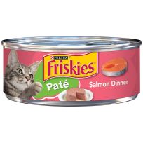 PURINA® Friskies® Pate Salmon Dinner Cat Food, 5.5 OZ Can