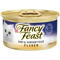 PURINA® Fancy Feast® Fish & Shrimp Feast Flaked Cat Food, 3 OZ Can
