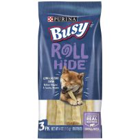 PURINA® Busy® Roll Hide Long-Lasting Chew, 3-Pack, 4 OZ