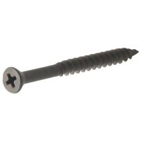 Hillman Phosphate Trim Screws, Phillips Drive, 25-Pack, 41595, #6 x 1-5/8 IN
