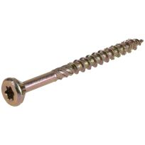 Power Pro Premium Interior Wood Screws, Star Drive, 50-Pack, 42470, #8 x 2 IN