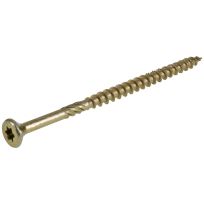 Power Pro Premium Interior Wood Screws, Star Drive, 25-Pack, 42475, #10 x 3-1/2 IN