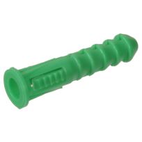 Hillman #12-14-16 Fas-Pak Ribbed Plastic Anchors w/ Screws, 5109, 1-1/2 IN