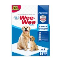 Four Paws Wee Wee Absorbent Pads, 14-Pack, 100534763, 22 IN x 23 IN