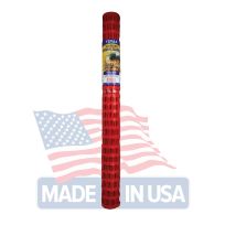 Tenax Guardian Warning Barrier Fence, Orange, 82099904AC, 4 FT x 50 FT