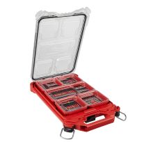 Milwaukee Tool SHOCKWAVE™ Impact Duty Driver Bit PACKOUT™ Set, 100-Piece, 48-32-4082