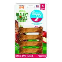 Nylabone® Puppy Lamb & Apple Treat, 8-Pack, N501VP8P, 6.2 OZ