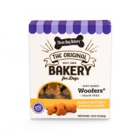 Three Dog Bakery Grain Free Peanut Butter & Banana Woofers, 13 OZ