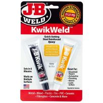 J-B WELD® KwikWeld Quick-Setting Steel Reinforced Epoxy, 8276, 2 OZ