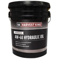 HARVEST KING® Premium Hydraulic Oil, AW-68, HK015, 5 Gallon