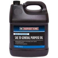 HARVEST KING® Non-Detergent General Purpose Oil, SAE 30, HK054, 2 Gallon