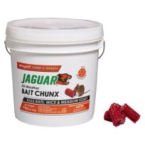 Jaguar All Weather Bait Chunx Kills Rats, Mice & Meadow Voles, 31410, 9 LB