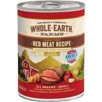 Whole Earth Farms Grain Free Red Meat, 494-109-15, 12.7 OZ Can