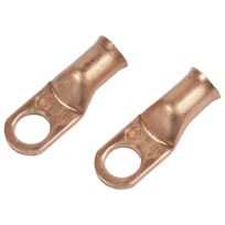 Deka Lugs, Copper, 2-Gauge,1/2 STUD 2/CS, 00545
