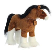 Breyer 13 IN Clydesdale Plush Stuffed Horse, 14369