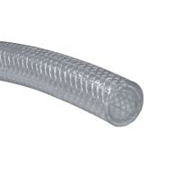 Apache Reinforced Clear Vinyl Tubing, 3/4 IN x 1/8 IN, 15005630, Bulk - Price Per Foot