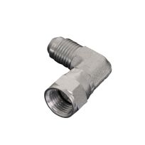 Apache Style 6500 Male JIC Female JIC 90 Deg  Swivel Hydraulic Adapter, 3/8 IN x 3/8 IN, 39035544