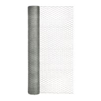 Garden Craft Poultry Netting with 1 IN Mesh, Gray, 164815, 48 IN x 150 FT