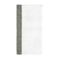 Garden Craft Poultry Netting with 1 IN Mesh, Gray, 164825, 48 IN x 25 FT