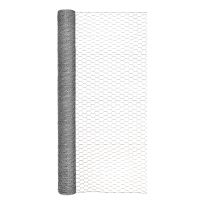 Garden Craft Poultry Netting with 1 IN Mesh, Gray, 164850, 48 IN x 50 FT