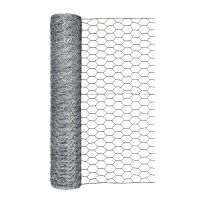 Garden Craft Poultry Netting with 1 IN Mesh, Gray, 162450, 24 IN x 50 FT