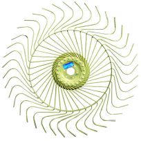 Herschel Parts Left Handed Rake Wheel, W16-0802