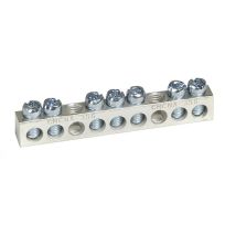 Square D Homeline 7 Terminal Ground Bar Kit Load Center Accessory, PK7GTACP
