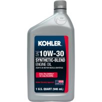 KOHLER® Synthentic Blend, SAE 10W30 OIL, 25 357 65-S, 1 Quart