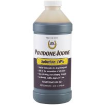 Horse Health Povidone-Iodine Solution 10%, 16001, 32 OZ