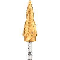 DEWALT 3/16 IN To 7/8 IN Impact Ready Step Drill Bit, DWA1786IR