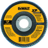 DEWALT 60 Grit XP Flap Disc, 4-1/2 IN x 7/8 IN, DW8251