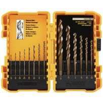 DEWALT Pilot Point Drill Bit Set, 14-Piece, DW1169  G