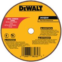DEWALT A60t Long Life Wheel, 3 IN x 1/16 IN x 3/8 IN, DW8711