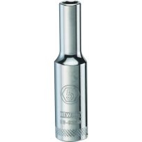 DEWALT 6-Point 1/4 IN Drive Deep Socket, DWMT88936OSP, 5 mm