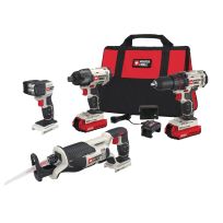 Porter-Cable 4 -Tool Combo Kit, 20V MAX, PCCK615L4