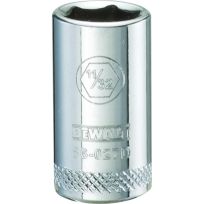 DEWALT 6-Point 1/4 IN Drive Socket, SAE, DWMT86027OSP, 11/32 IN