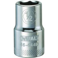 DEWALT 6-Point 1/2 IN Drive Socket, SAE, DWMT86444OSP, 1/2 IN